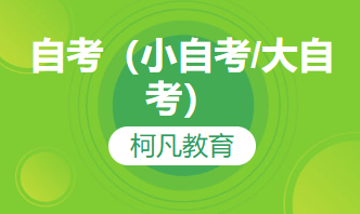 自考（小自考/大自考）免费咨询服务 